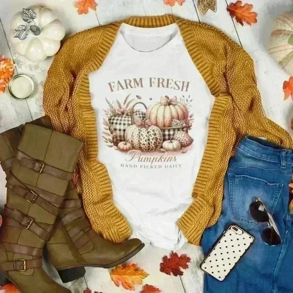 nataly thyme Tops - Nataly thyme farmers market  tee shirt